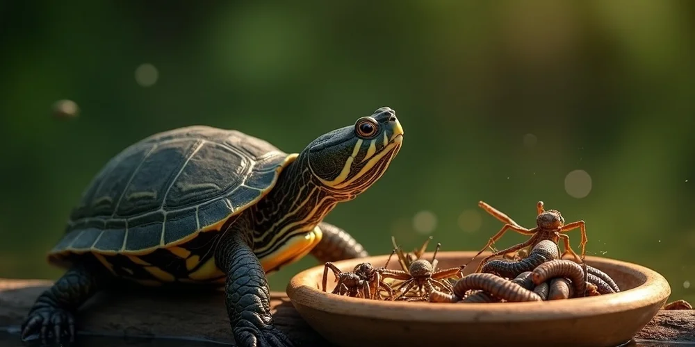 Can Turtles Eat Insects, Spiders, and Worms?
